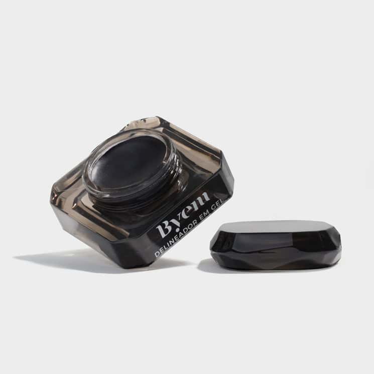 Delineador en Gel Negro para Cejas