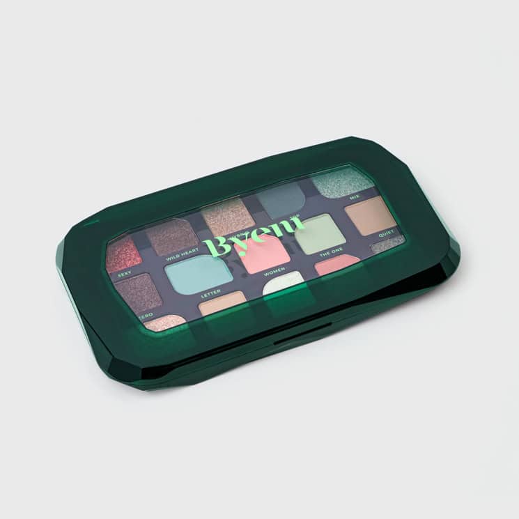 Paleta de Sombras Jade Glow - 15 Tonos