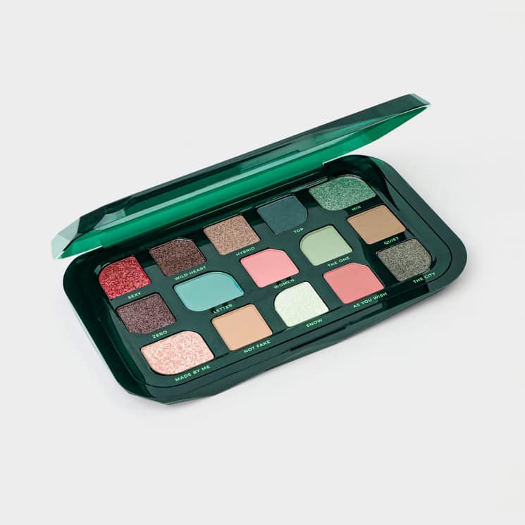 Paleta de Sombras Jade Glow - 15 Tonos