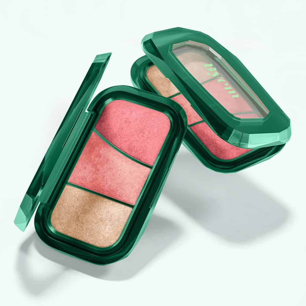 Paleta Blush e Iluminador