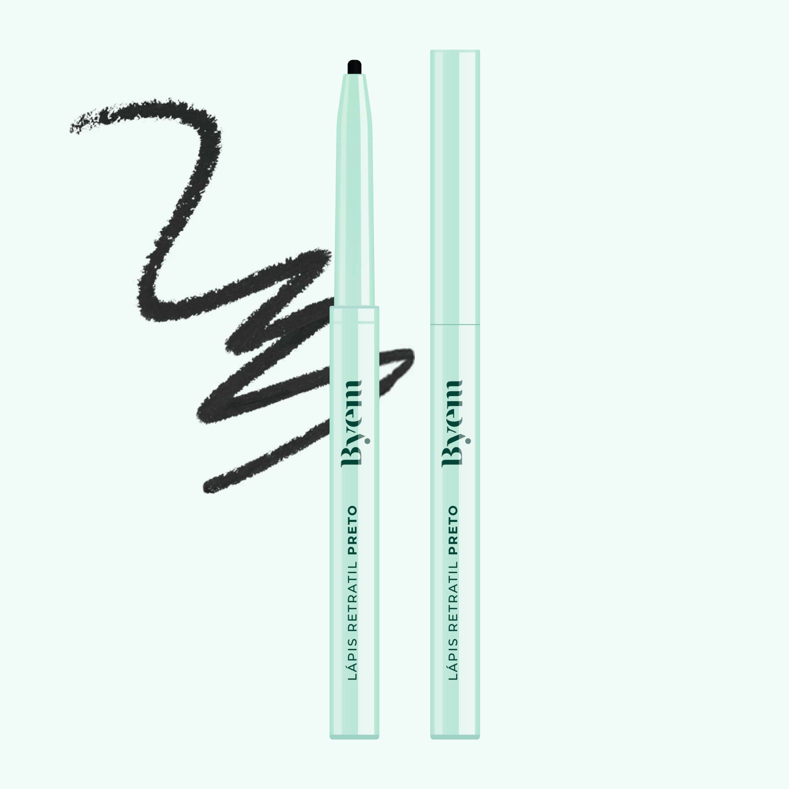 Lápiz Retráctil Eye Pencil Negro